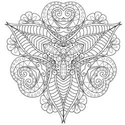Coloring page: Abstract Mandalas (Mandalas) #193068 - Free Printable Coloring Pages