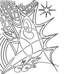 Coloring page: Abstract Mandalas (Mandalas) #193071 - Free Printable Coloring Pages