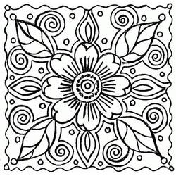 Coloring page: Abstract Mandalas (Mandalas) #193072 - Free Printable Coloring Pages