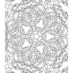 Coloring page: Abstract Mandalas (Mandalas) #193084 - Free Printable Coloring Pages