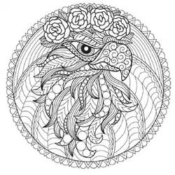 Animals Mandalas (Mandalas) coloring page #174731 to print and color