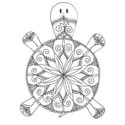 Animals Mandalas (Mandalas) coloring page #174738 to print and color