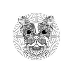 Animals Mandalas (Mandalas) coloring page #174739 to print and color