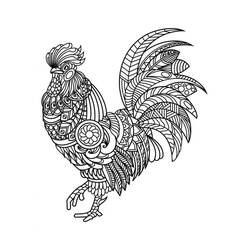 Animals Mandalas (Mandalas) coloring page #174741 to print and color