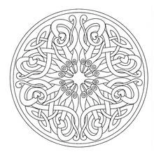 Coloring page: Anti-Stress (Mandalas) #126834 - Free Printable Coloring Pages