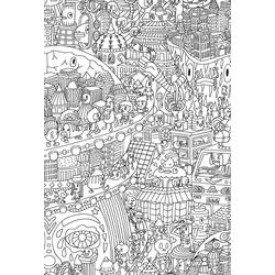 Coloring page: Anti-Stress (Mandalas) #126879 - Free Printable Coloring Pages