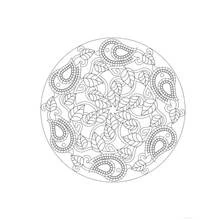Coloring page: Anti-Stress (Mandalas) #126978 - Free Printable Coloring Pages