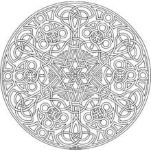 Coloring page: Anti-Stress (Mandalas) #127023 - Free Printable Coloring Pages