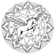 Coloring page: Anti-Stress (Mandalas) #127033 - Free Printable Coloring Pages