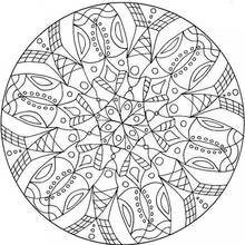 Coloring page: Anti-Stress (Mandalas) #22886 - Free Printable Coloring Pages