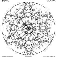 Coloring page: Anti-Stress (Mandalas) #22905 - Free Printable Coloring Pages