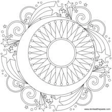 Coloring page: Anti-Stress (Mandalas) #22910 - Free Printable Coloring Pages