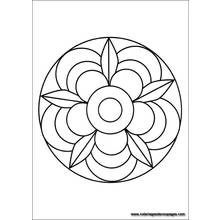 Coloring page: Anti-Stress (Mandalas) #22920 - Free Printable Coloring Pages