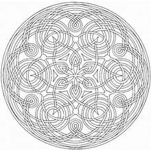 Coloring page: Anti-Stress (Mandalas) #22925 - Free Printable Coloring Pages