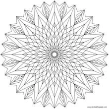 Coloring page: Anti-Stress (Mandalas) #22944 - Free Printable Coloring Pages