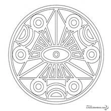 Coloring page: Anti-Stress (Mandalas) #23002 - Free Printable Coloring Pages