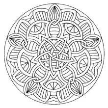 Coloring page: Anti-Stress (Mandalas) #23051 - Free Printable Coloring Pages