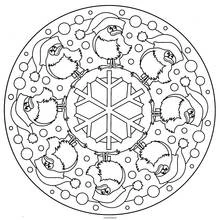 Coloring page: Anti-Stress (Mandalas) #23071 - Free Printable Coloring Pages