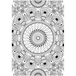 Art Therapy (Mandalas) coloring page #208475 to print and color