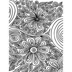 Art Therapy (Mandalas) coloring page #208489 to print and color
