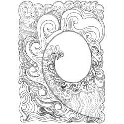 Art Therapy (Mandalas) coloring page #23098 to print and color