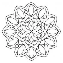 Art Therapy (Mandalas) coloring page #23112 to print and color