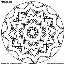 Art Therapy (Mandalas) coloring page #23114 to print and color