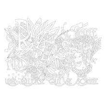 Art Therapy (Mandalas) coloring page #23122 to print and color