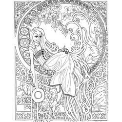 Art Therapy (Mandalas) coloring page #23163 to print and color