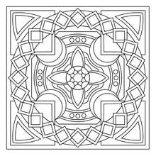 Art Therapy (Mandalas) coloring page #23199 to print and color