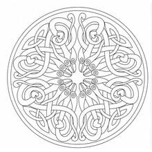 Art Therapy (Mandalas) coloring page #23267 to print and color