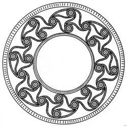 Coloring page: Celtic Mandalas (Mandalas) #173941 - Free Printable Coloring Pages