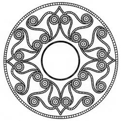 Coloring page: Celtic Mandalas (Mandalas) #173943 - Free Printable Coloring Pages