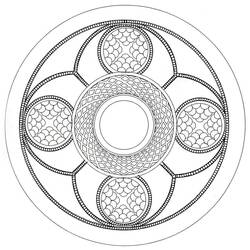 Coloring page: Celtic Mandalas (Mandalas) #173944 - Free Printable Coloring Pages
