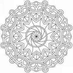 Coloring page: Celtic Mandalas (Mandalas) #173953 - Free Printable Coloring Pages