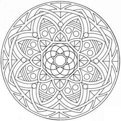 Coloring page: Celtic Mandalas (Mandalas) #173964 - Free Printable Coloring Pages