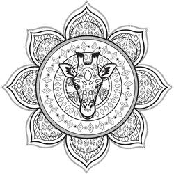 Difficult Mandalas (Mandalas) coloring page #209900 to print and color