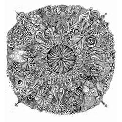 Difficult Mandalas (Mandalas) coloring page #209938 to print and color