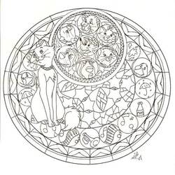 Coloring page: Disney Mandalas (Mandalas) #175282 - Free Printable Coloring Pages