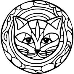 Easy Mandalas - Free printable coloring pages