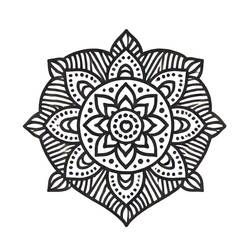 Heart Mandalas (Mandalas) coloring page #218154 to print and color