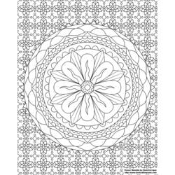 Coloring page: Mandalas (Mandalas) #22907 - Free Printable Coloring Pages