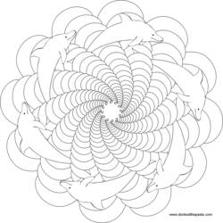 Coloring page: Mandalas (Mandalas) #22981 - Free Printable Coloring Pages