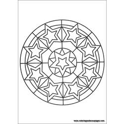 Coloring page: Mandalas (Mandalas) #23022 - Free Printable Coloring Pages