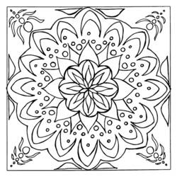 Coloring page: Mandalas for Kids (Mandalas) #124122 - Free Printable Coloring Pages