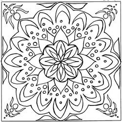 Coloring page: Mandalas for Kids (Mandalas) #124174 - Free Printable Coloring Pages