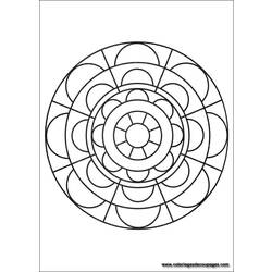 Coloring page: Mandalas for Kids (Mandalas) #124218 - Free Printable Coloring Pages