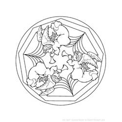 Coloring page: Mandalas for Kids (Mandalas) #124264 - Free Printable Coloring Pages