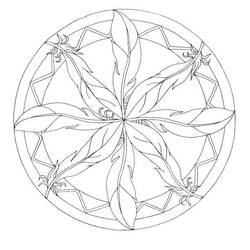 Coloring page: Mandalas for Kids (Mandalas) #124279 - Free Printable Coloring Pages