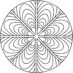 Coloring page: Mandalas for Kids (Mandalas) #124281 - Free Printable Coloring Pages